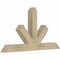 Ekena Millwork Saratoga Rough Sawn Timber Gable Bracket, Douglas Fir, 48"W x 26"H x 4"D x 4"F, 13/12 Pitch GBW048X26X0404SAR00RDF - alternate 4